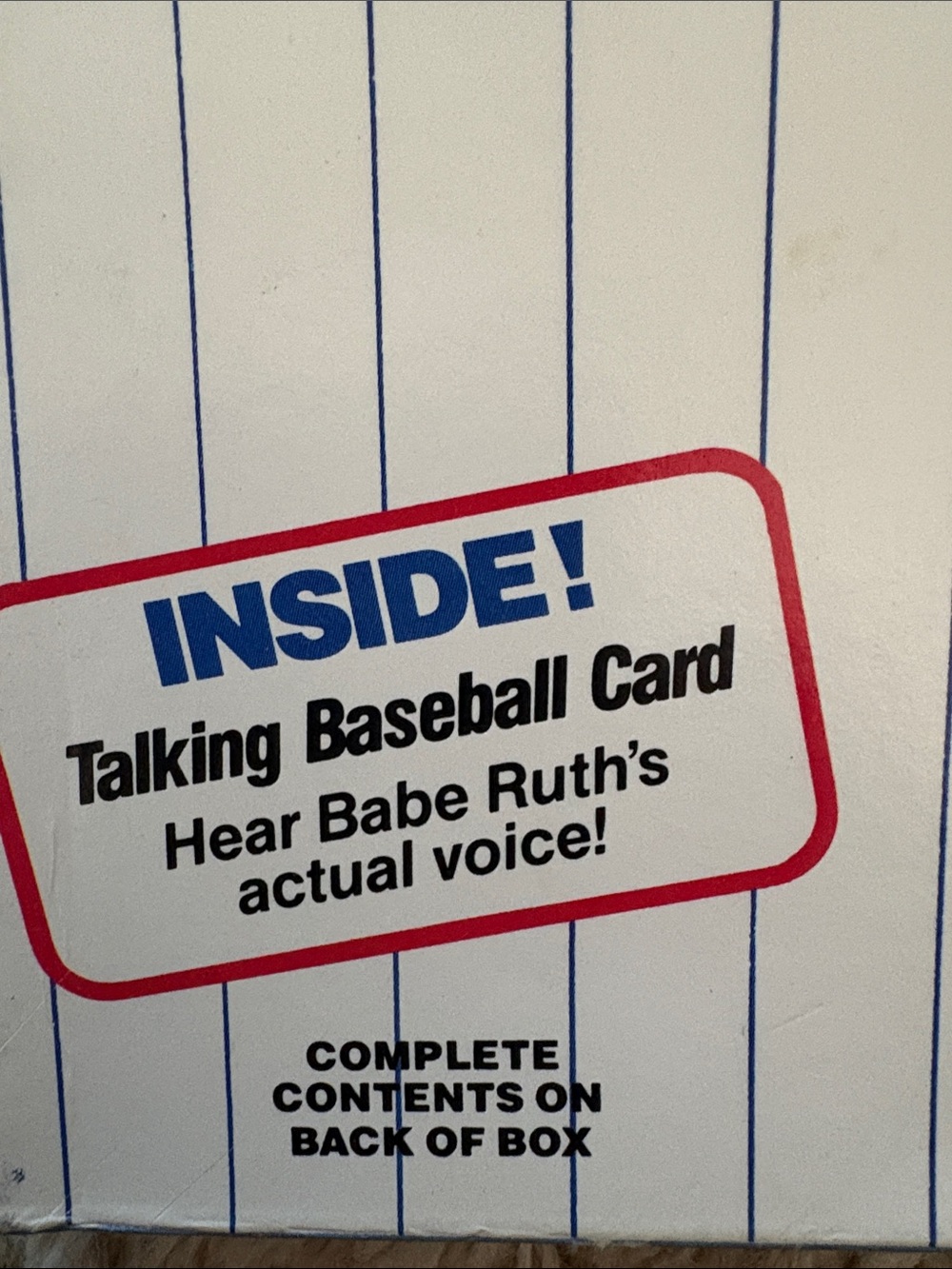 Baseball Card Kit - Babe Ruth - Picture 6 of 6